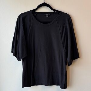 J. Crew Black Crew Neck Tee